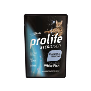 Prolife Sterilised Pesce Bianco 85gr