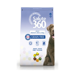 Salute 360 Adult Medium Maxi >10Kg Grain Free Maiale Patate