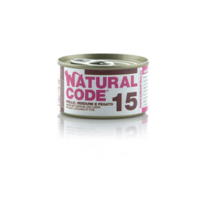Natural Code Pollo, Verdure e Fegato 85gr