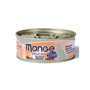 Monge Delicate Pezzetti di Pollo con Patate e Carote 80gr