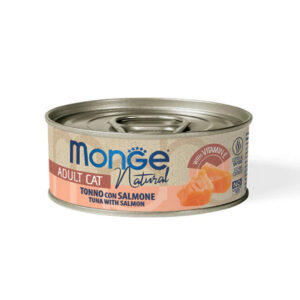 Monge Natural Tonno a Pinne Gialle con Salmone 80gr