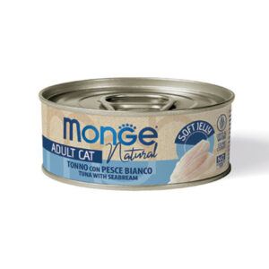 Monge Jelly Filetti di Tonno con Pesce Bianco 80gr