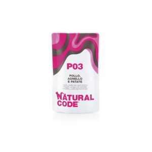 Natural Code Busta Pollo, Agnello e Patate 70gr